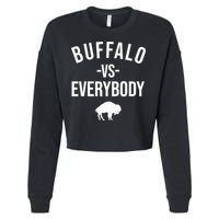 Joe Brady Buffalo Vs Everybody Cropped Pullover Crew