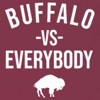 Joe Brady Buffalo Vs Everybody 16oz Travel Tumbler