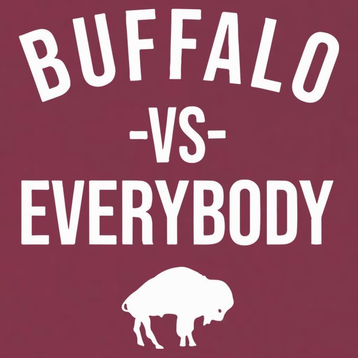 Joe Brady Buffalo Vs Everybody 16oz Travel Tumbler