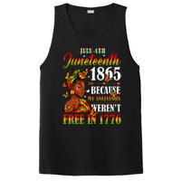 Juneteenth Black Because My Ancestor Werent Free 1776 PosiCharge Competitor Tank