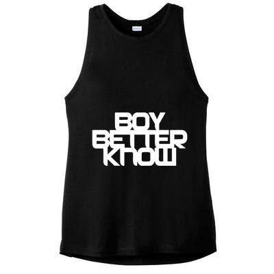 Jme Boy Better Know Ladies PosiCharge Tri-Blend Wicking Tank