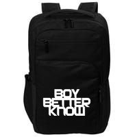 Jme Boy Better Know Impact Tech Backpack