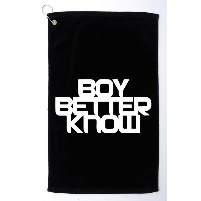 Jme Boy Better Know Golf Towel