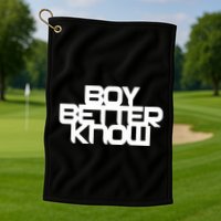 Jme Boy Better Know Golf Towel
