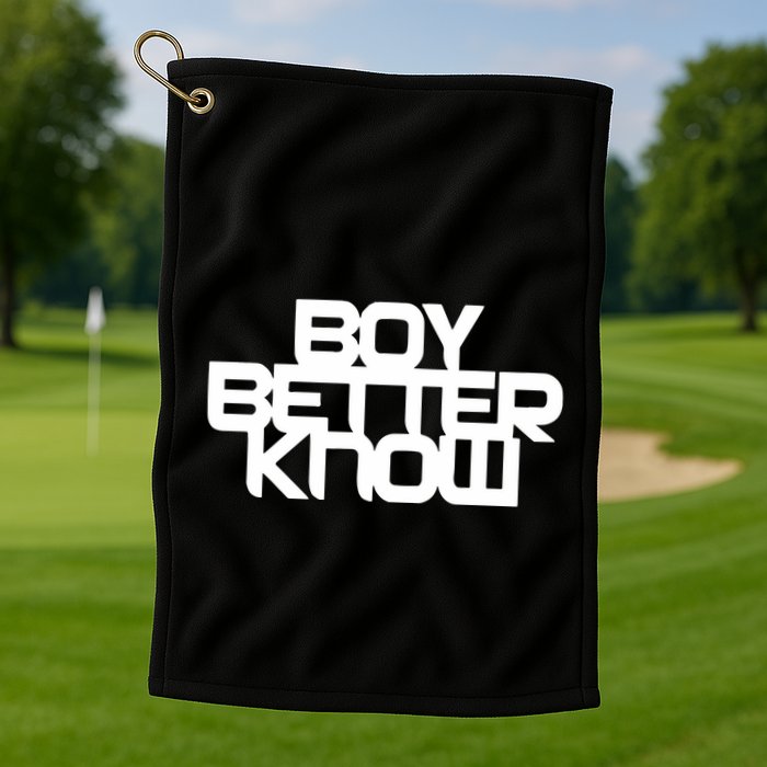 Jme Boy Better Know Golf Towel