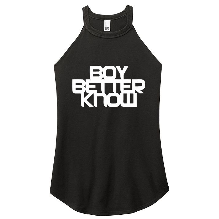 Jme Boy Better Know Women's Perfect Tri Rocker Tank
