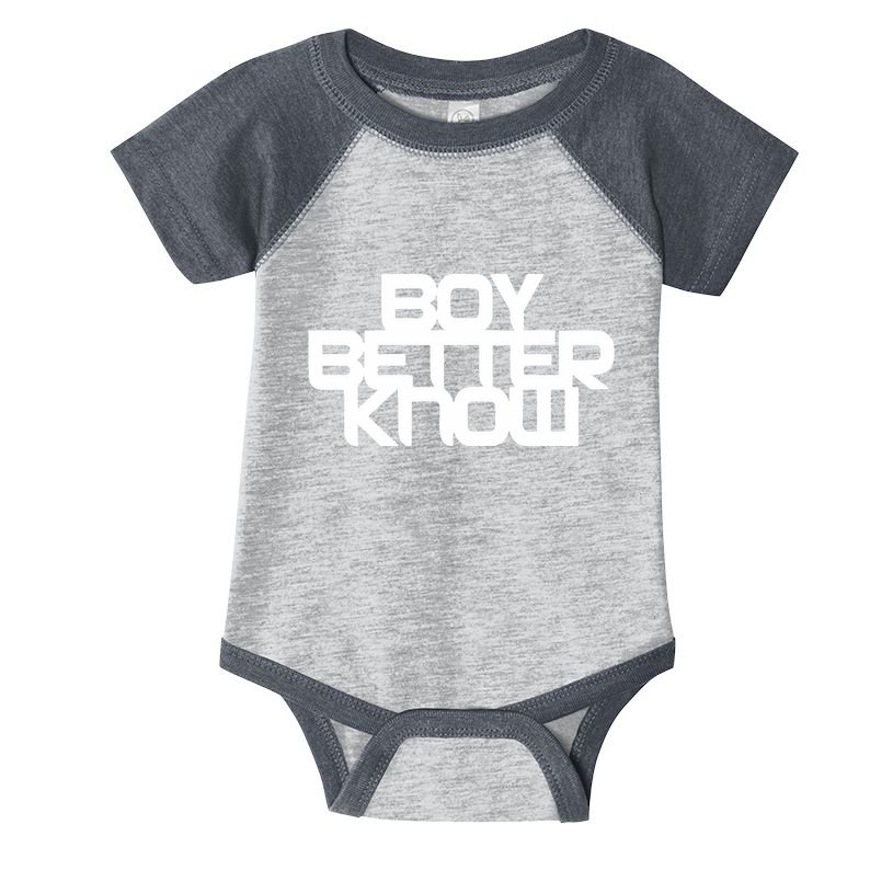 Jme Boy Better Know Infant Baby Jersey Bodysuit