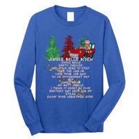 Jingle Bell Biden Xmas Santa Trump 3 Ugly Christmas Sweater Gift Long Sleeve Shirt