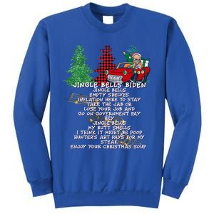 Jingle Bell Biden Xmas Santa Trump 3 Ugly Christmas Sweater Gift Sweatshirt