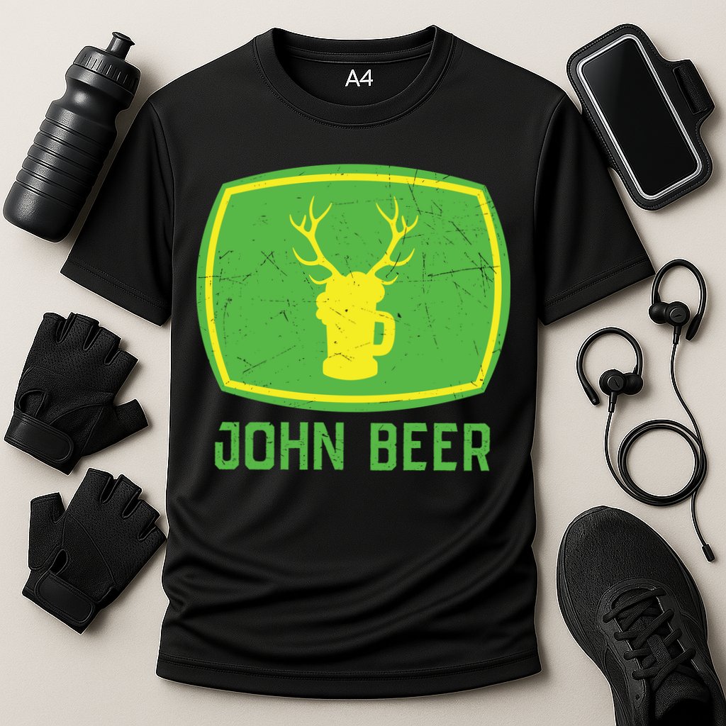 John Beer Beer Gift Beer Lover Cooling Performance Crew T-Shirt