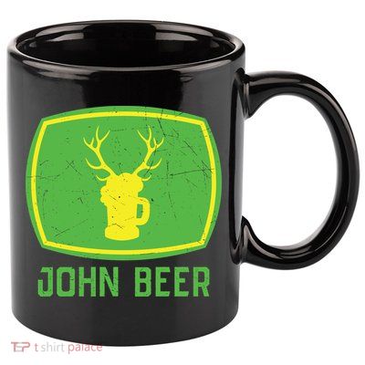 John Beer Beer Gift Beer Lover 11oz C Handle Ceramic Mug