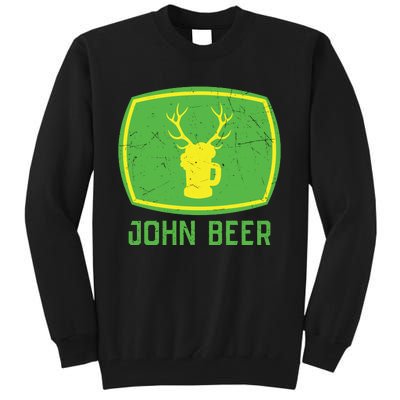 John Beer Beer Gift Beer Lover Tall Sweatshirt