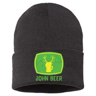 John Beer Beer Gift Beer Lover Sustainable Knit Beanie