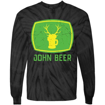 John Beer Beer Gift Beer Lover Tie-Dye Long Sleeve Shirt