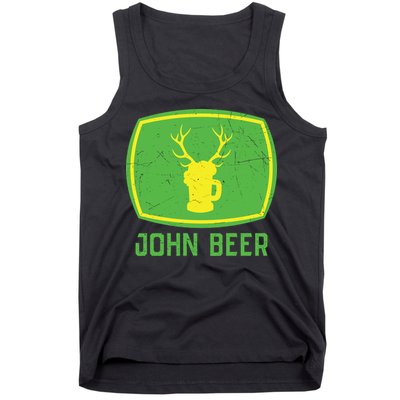 John Beer Beer Gift Beer Lover Tank Top