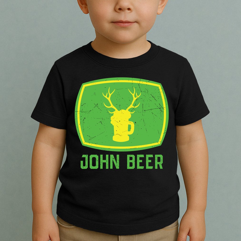 John Beer Beer Gift Beer Lover Toddler T-Shirt