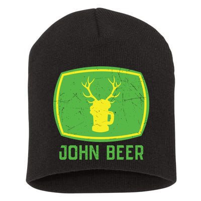John Beer Beer Gift Beer Lover Short Acrylic Beanie