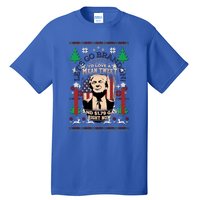 Jingle Bell Biden Xmas Santa Trump Ugly Christmas Sweater Great Gift Tall T-Shirt