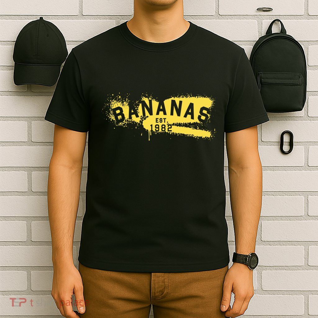 Johnny Bananas Bananas Est 1982 Graffiti T-Shirt