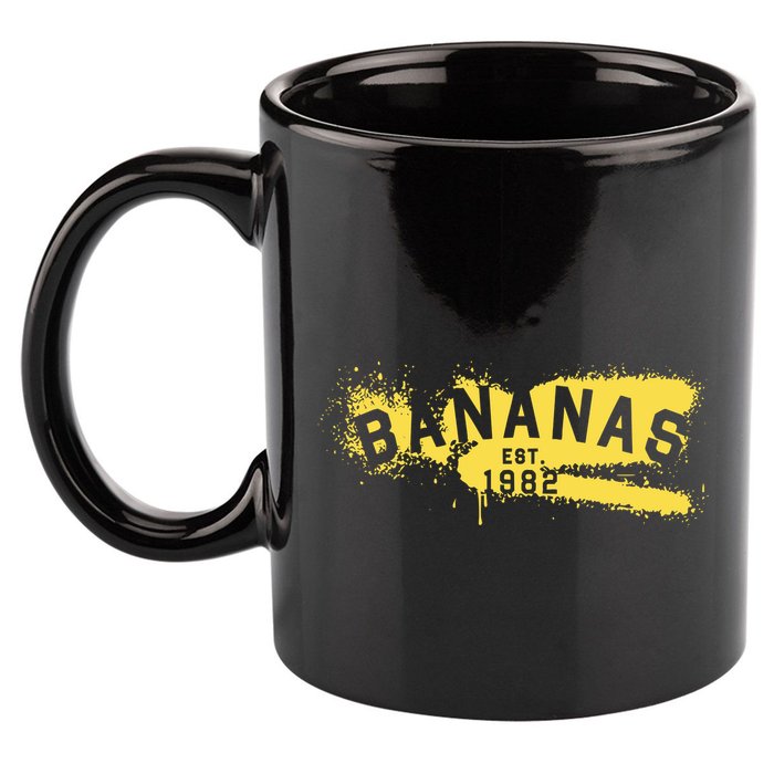 Johnny Bananas Bananas Est 1982 Graffiti 11oz C Handle Ceramic Mug