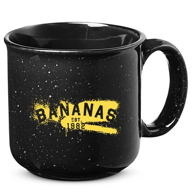 Johnny Bananas Bananas Est 1982 Graffiti 15oz Campfire Ceramic Mug
