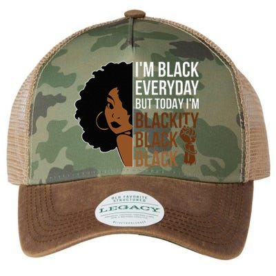 Juneteenth Blackity Black Woman African American History Legacy Tie Dye Trucker Hat