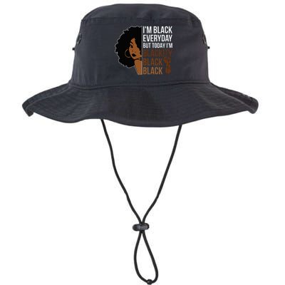 Juneteenth Blackity Black Woman African American History Legacy Cool Fit Booney Bucket Hat