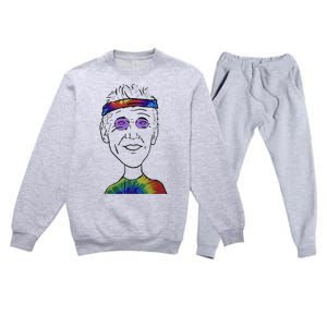 Jay Bilas Bill Walton Premium Crewneck Sweatsuit Set