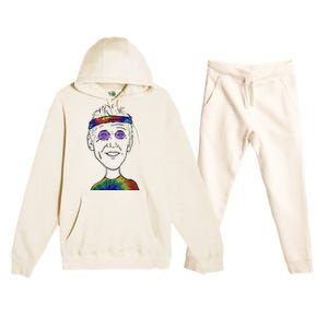 Jay Bilas Bill Walton Premium Hooded Sweatsuit Set