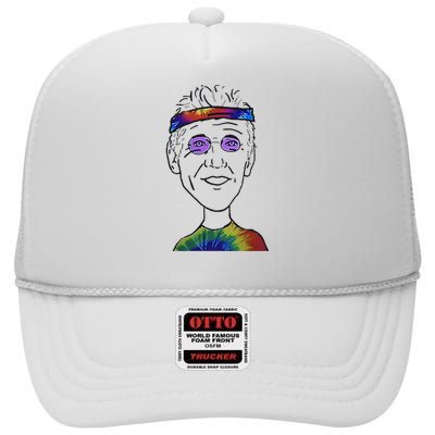 Jay Bilas Bill Walton High Crown Mesh Back Trucker Hat