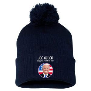 Joe Biden Bless His Heart He Won Pom Pom 12in Knit Beanie