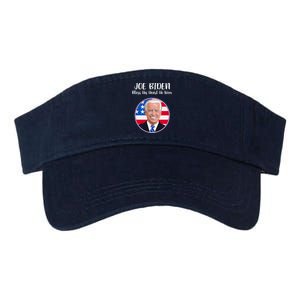 Joe Biden Bless His Heart He Won Valucap Bio-Washed Visor