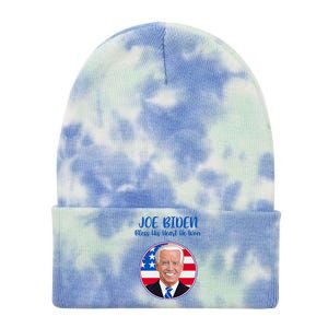 Joe Biden Bless His Heart He Won Tie Dye 12in Knit Beanie