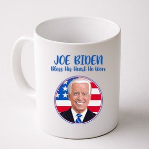 Joe Biden Bless His Heart He Won Coffee Mug