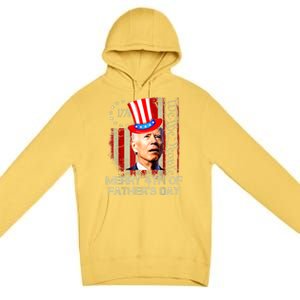 Joe Biden Confused Patriotic Merry Christmas For 4th Of July Gift Premium Pullover Hoodie