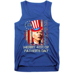 Joe Biden Confused Patriotic Merry Christmas For 4th Of July Gift Tank Top