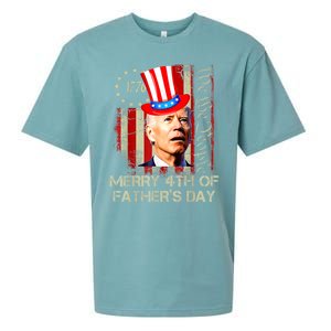 Joe Biden Confused Patriotic Merry Christmas For 4th Of July Gift Sueded Cloud Jersey T-Shirt