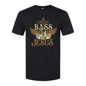 Jesus Bassist Christian Bass Player Bass Guitar Softstyle CVC T-Shirt