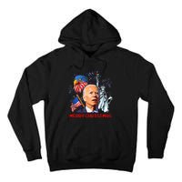 Joe Biden Confused Patriotic Merry Christmas For 4th Of July Tall Hoodie