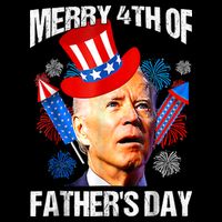Joe Biden Confused Merry 4th Of Fathers Day Fourth Of July Impact Tech Backpack