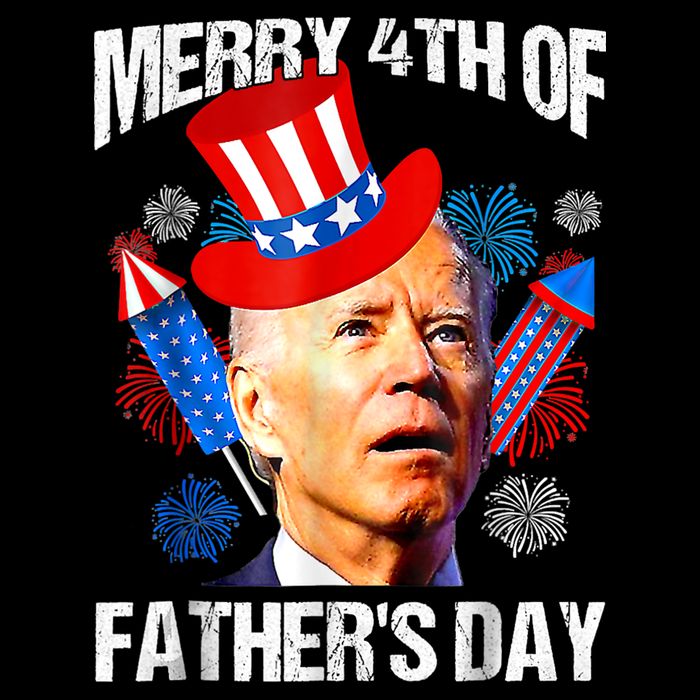 Joe Biden Confused Merry 4th Of Fathers Day Fourth Of July Impact Tech Backpack