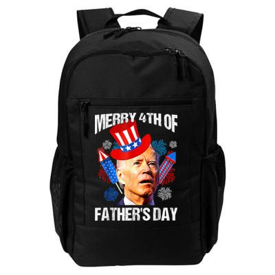 Joe Biden Confused Merry 4th Of Fathers Day Fourth Of July Backpack