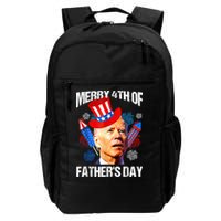 Joe Biden Confused Merry 4th Of Fathers Day Fourth Of July Backpack