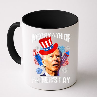 Joe Biden Confused Merry 4th Of Fathers Day Fourth Of July Mug