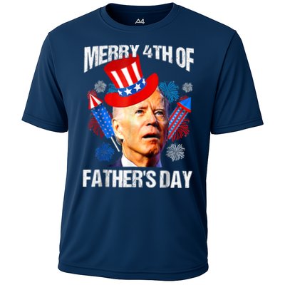 Joe Biden Confused Merry 4th Of Fathers Day Fourth Of July Performance Shirt