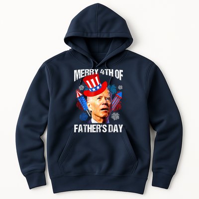 Joe Biden Confused Merry 4th Of Fathers Day Fourth Of July Hoodie