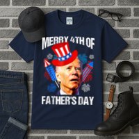 Joe Biden Confused Merry 4th Of Fathers Day Fourth Of July Tall T-Shirt