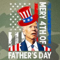 Joe Biden Confused Merry 4th Of Fathers Day Fourth Of July Legacy Tie Dye Trucker Hat