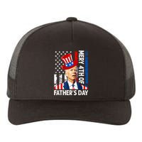 Joe Biden Confused Merry 4th Of Fathers Day Fourth Of July Yupoong Adult 5-Panel Trucker Hat