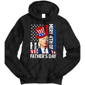 Joe Biden Confused Merry 4th Of Fathers Day Fourth Of July Tie Dye Hoodie